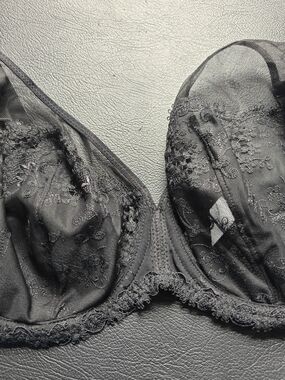 Simon Perele Full Coverage Plunge Underwire Bra Black